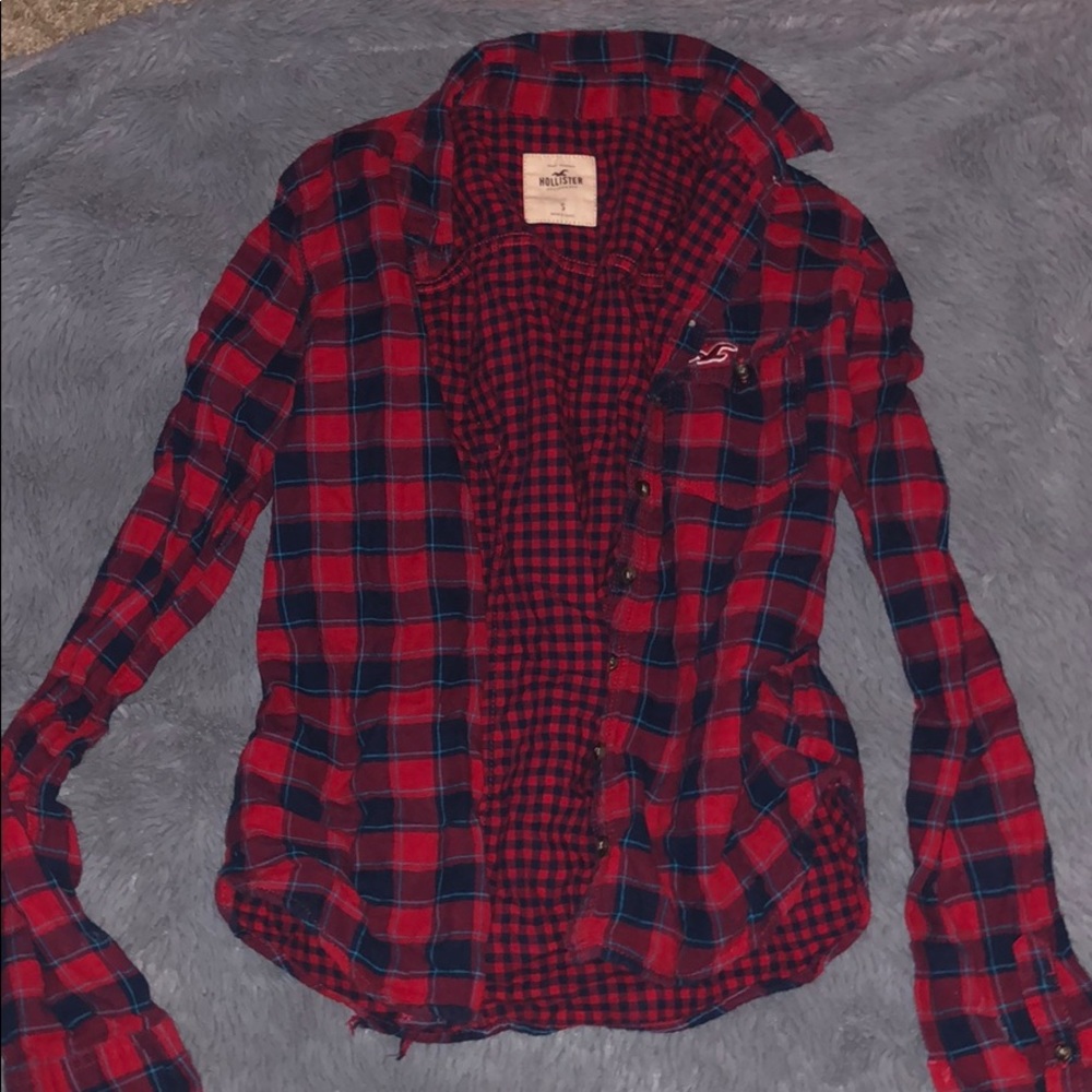 Hollister flannel long sleeve